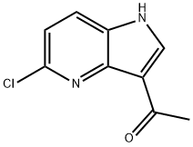 3-Acetyl-5-chloro-4-azaindole Struktur