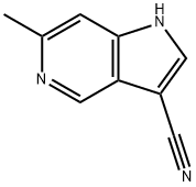 3-Cyano-6-Methyl-5-azaindole Struktur