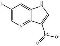 6-Iodo-3-nitro-4-azaindole Struktur