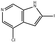 4-Chloro-2-iodo-6-azaindole Struktur