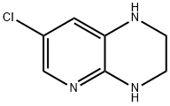 7-Chloro-1,2,3,4-tetrahydropyrido[2,3-b]pyrazine Struktur