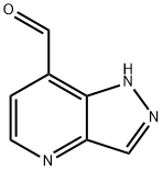 1H-Pyrazolo[4,3-b]pyridine-7-carboxaldehyde Struktur