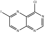 4-Chloro-6-iodopteridine Struktur