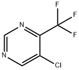 5-Chloro-4-(trifluoromethyl)pyrimidine Struktur