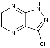 3-Chloro-1H-pyrazolo[3,4-b]pyrazine Struktur