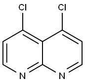 4,5-Dichloro-1,8-naphthyridine Struktur