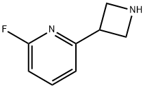 2-(azetidin-3-yl)-6-fluoropyridine dihydrochloride Struktur