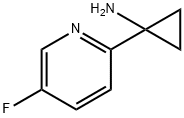 1-(5-fluoropyridin-2-yl)cyclopropanaMine Struktur