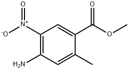 Methyl 4-aMino-2-Methyl-5-nitrobenzoate Struktur