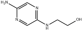 2-(5-Aminopyrazin-2-ylamino)ethanol Struktur