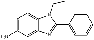 1-ethyl-2-phenyl-1H-benzo[d]imidazol-5-amine Struktur