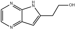 2-(5H-Pyrrolo[2,3-b]pyrazin-6-yl)ethanol Struktur