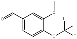 3-Methoxy-4-(trifluoroMethoxy)benzaldehyde Struktur