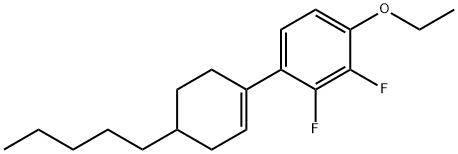 4'-Ethoxy-2',3'-difluoro-4-pentyl-2,3,4,5-tetrahydro-1,1'-biphenyl Struktur