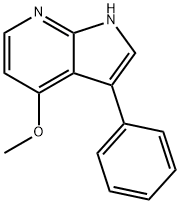 4-Methoxy-3-phenyl-7-azaindole Struktur