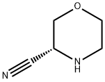 (R)-3-cyanoMorpholine Struktur