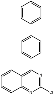 4-(biphenyl-4-yl)-2-chloroquinazoline Struktur