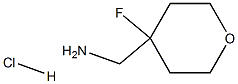 (4-Fluorotetrahydro-2H-pyran-4-yl)MethanaMine hydrochloride Struktur