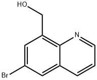 (6-BroMoquinolin-8-yl)Methanol Struktur