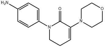 1-(4-AMinophenyl)-5,6-dihydro-3-(4-Morpholinyl)-2(1h)-pyridinone Struktur