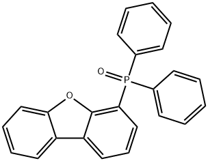 4-(Diphenylphosphoryl)dibenzofuran Struktur