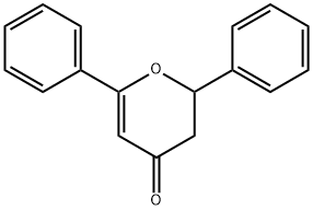 2,6-Diphenyl-2H-pyran-4(3H)-one Struktur