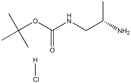 (S)-tert-Butyl (2-aMinopropyl)carbaMate hydrochloride Struktur