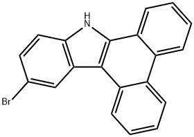 12-Bromo-9H-dibenzo[a,c]carbazole Struktur