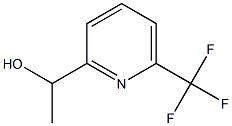 1-(6-(trifluoroMethyl)pyridine-2-yl)ethan-1-ol Struktur