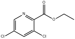 Ethyl 3,5-dichloropicolinate Struktur