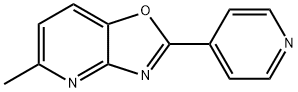 5-Methyl-2-(pyridin-4-yl)oxazolo[4,5-b]pyridine Struktur