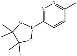 3-Methyl-6-(4,4,5,5-tetraMethyl-1,3,2-dioxaborolan-2-yl)pyridazine Struktur