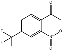 2'-Nitro-4'-trifluoroMethylacetophenone Struktur