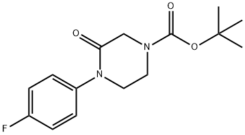 tert-Butyl 4-(4-fluorophenyl)-3-oxopiperazine-1-carboxylate