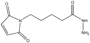 5-(2,5-Dioxo-2,5-dihydro-1H-pyrrol-1-yl)pentanehydrazide Struktur