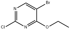 5-BroMo-2-chloro-4-ethoxypyriMidine Struktur