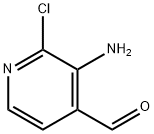 3-AMino-2-chloroisonicotinaldehyde Struktur