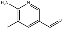 6-AMino-5-iodo-pyridine-3-carbaldehyde Struktur