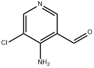 4-AMino-5-chloronicotinaldehyde Struktur