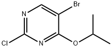 5-BroMo-2-chloro-4-isopropoxypyriMidine Struktur