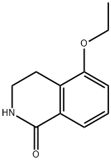 5-Ethoxy-3,4-dihydroisoquinolin-1(2H)-one Struktur