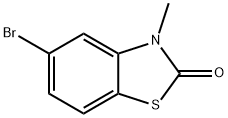 5-BroMo-3-Methylbenzo[d]thiazol-2(3H)-one Struktur