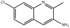 7-Chloro-2-Methylquinolin-3-aMine Struktur