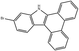 11-溴-9H-二苯并[A,C]咔唑 結(jié)構(gòu)式