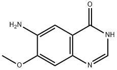 6-amino-7-methoxyquinazolin-4(3H)-one Struktur