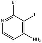 2-broMo-3-iodopyridin-4-aMine Struktur