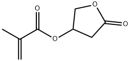 beta-Methacryloyloxy-gamma-butyrolactone Struktur