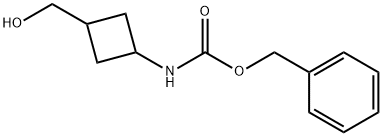 3-(Cbz-aMino)-cyclobutaneMethanol Struktur