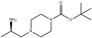 1-Boc-4-[(2R)-2-aMinopropyl]-piperazine 2HCl Struktur