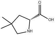 D-Proline, 4,4-diMethyl- Struktur